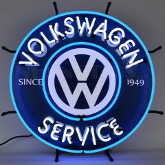 VOLKSWAGEN SERVICE NEON SIGN