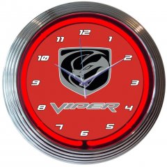 VIPER NEON CLOCK