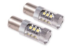 1156 XP80 LED Bulb Cool White Pair Diode Dynamics