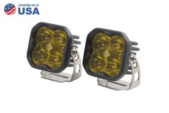 Worklight SS3 Sport Yellow SAE Fog Standard Pair Diode Dynamics