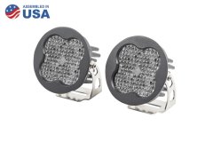 Worklight SS3 Sport White Flood Round Pair Diode Dynamics