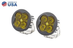 Worklight SS3 Sport Yellow Driving Round Pair Diode Dynamics