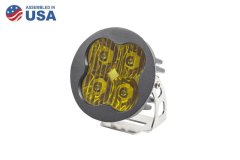 Worklight SS3 Pro Yellow Driving Round Single Diode Dynamics