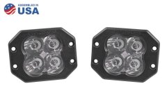 Worklight SS3 Sport White Spot Flush Pair Diode Dynamics