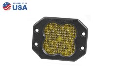 Worklight SS3 Sport Yellow Flood Flush Single Diode Dynamics