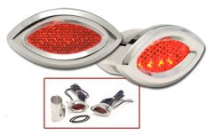 Cateye/Red Marker Light, pair