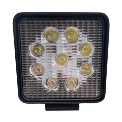 4 Inch Square LED Work Spot Light 27W/1,755LM Street Series Race Sport Lighting