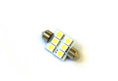 36mm 5050 LED 6 Chip Bulbs Amber Individual Race Sport Lighting