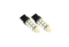 7440 5050 LED 18 Chip Bulbs Amber Pair Race Sport Lighting