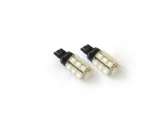 7440 LED Replacement Bulb Green Pair Race Sport Lighting