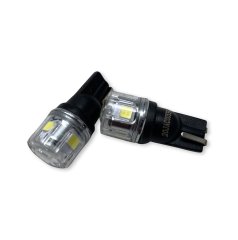 T10 OEM size LED Replacement Bulbs with New 3030 diode Technology and Corrosion Proof Cover White LED PNP Series Race Sport Lighting