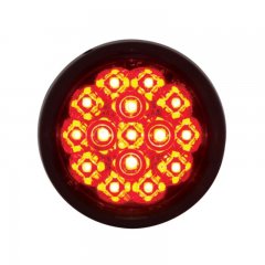 15 LED 2 3/8" Harley Turn Signal - Red LED/Smoke Lens | Motorcycle Products