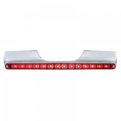 Motorcycle Rear Turn Signal Bar with 12" LED Light Bar - 14 Red LED/Red Lens | Motorcycle Products