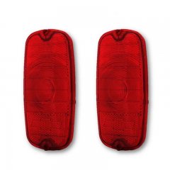 60 61 62 63 64 65 66 Chevy Fleetside Pickup Truck Rear Tail Light Lamp Lens PAIR