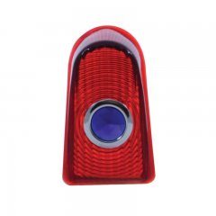 1949-50 Incandescent Tail Light Lens - Glass w/ Blue Dot | LED / Incandescent Replacement Lens