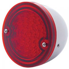 1960-66 Chevy Truck LED Tail Light Assembly - SS/Red Lens | Complete LED Tail Lights