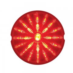 1950s Pontiac Style LED Tail Light - Red Lens | LED / Incandescent Replacement Lens