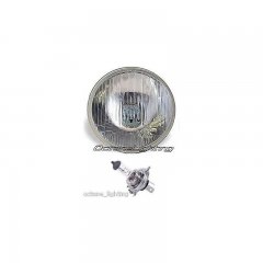 7 And Semi Sealed Beam Headlight Headlamp Halogen H4 Bulb Fits: Harley Motorcycle