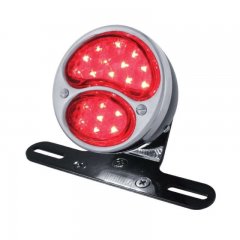 LED Black "DUO Lamp"Tail Light | Motorcycle Products