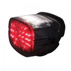 29 LED Harley Motorcycle Tail Light w/ 4 LED License Light - Smoke Lens | Motorcycle Products