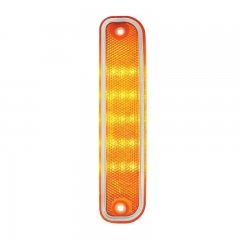 1973-80 Chevy/GMC Truck Front LED Side Marker Light - Amber | LED / Incandescent Replacement Lens