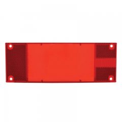 Submersible LED Combination Light Lens - Red | Replacement Lens