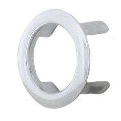 Chrome Ring Only for Glass Dot w/ Long Tabs | LED / Incandescent Replacement Lens