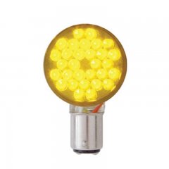 30 LED 1157 Bulbs - Right Angle - Amber | Bulbs