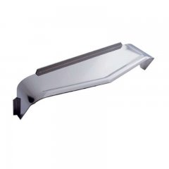 8" x 6" Rectangular Headlight Visor - Ribbed | Headlight Visors and Shields