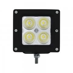 4 High Power LED "X2" Light - Bracket Mount - Flood Light | Fog / Spot