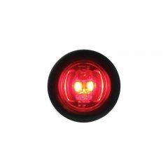 2 LED Mini Clearance/Marker Light - Red LED/Red Lens | Clearance Marker Lights