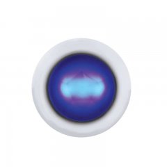 3 LED Dual Function Mini Diamond Light - Blue LED/Blue Lens | Clearance Marker Lights