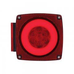 Square LED Combination GLO Light - Driver | Stop / Turn