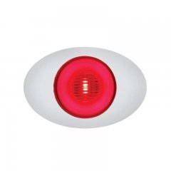 5 LED "M3 Millennium" Clearance/Marker Light - GLO Light - Red LED w/ Red Lens | Clearance Marker Lights