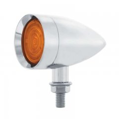 9 LED Mini Bullet Light - Amber LED/Amber Lens | Honda / Pedestal