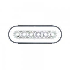 22 LED 6" Oval Back-Up Light - GLO Light | Back-Up Lights