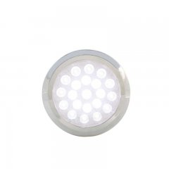 21 High Power LED6 1/4" Dome Light w/ Bezel | Interior Lights