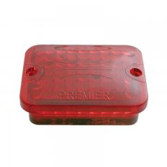 6 LED Rod Light Only - Medium w/ Red LED/Red Lens | Honda / Pedestal