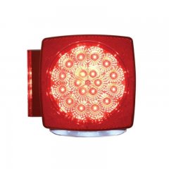 LED Reflector Submersible Combination Light- 21 Red LED | Stop / Turn