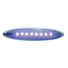 8 LED 4" Long Strip Light - Blue | Interior Lights