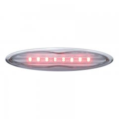 8 LED 4" Long Strip Light - Red | Interior Lights