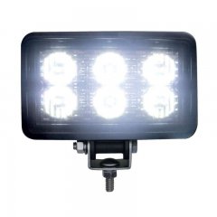 6 High Power 1 Watt LED Rectangular Working Light | Fog / Spot