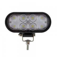 8 LED Oval Wide Angle Driving/Work Flood Light | Auxiliary / Fog Lights