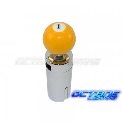 Yellow 1 Pool Ball Shift Knob Kit 13 15 18 Speed Eaton Fuller Semi Truck