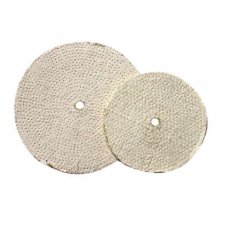 8" Muslin / Sisal Buff - 5/8" Arbor | Muslin Buff