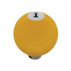 Pool Ball Gearshift Knob - Number 1 Ball | Shift Knobs