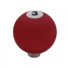 Pool Ball Gearshift Knob - Number 3 Ball | Shift Knobs