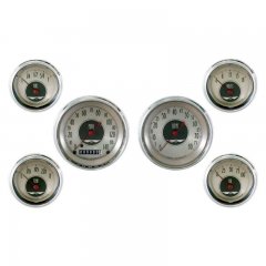 All American Nickel Serises 6 Gauge Set | Dash / Steering