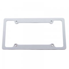 Chrome Aluminum Billet License Frame | License Plate Frames