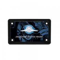 Black Motorcycle License Frame | License Plate Frames